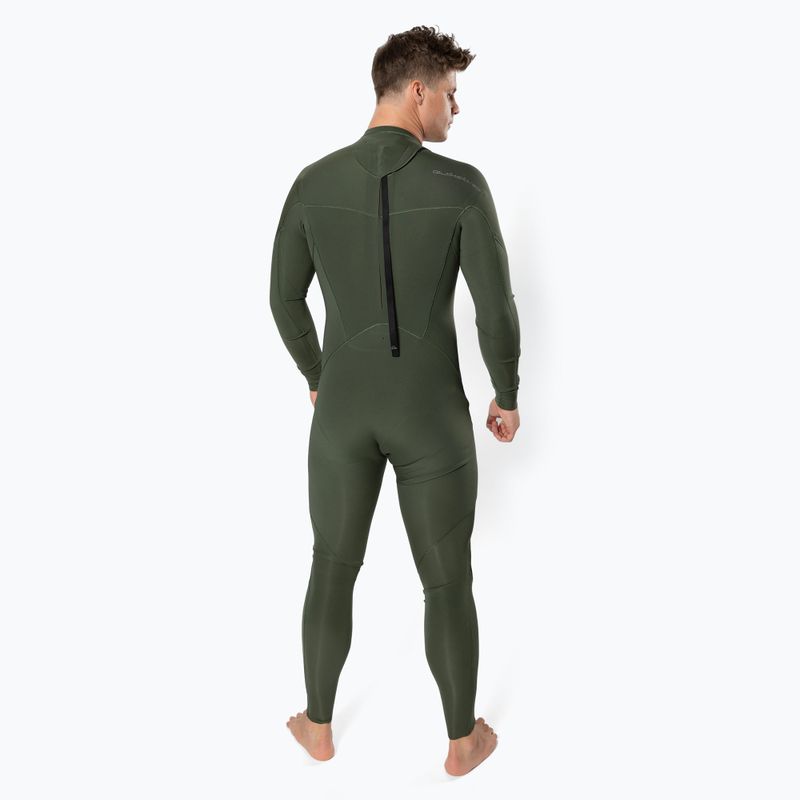 Quiksilver men's ED SESSIONS 3/2 mm green EQYW103124-CQY0 swimming wetsuit 2