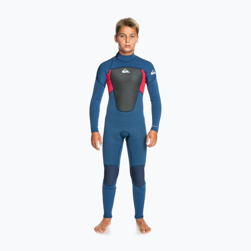 Quiksilver Fullsuit Prologue 3/2 mm Children's Swim Foam Navy Blue EQBW103076-XBBR 6