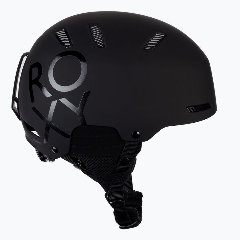 Women's snowboard helmet ROXY Freebird 2021 true black 4