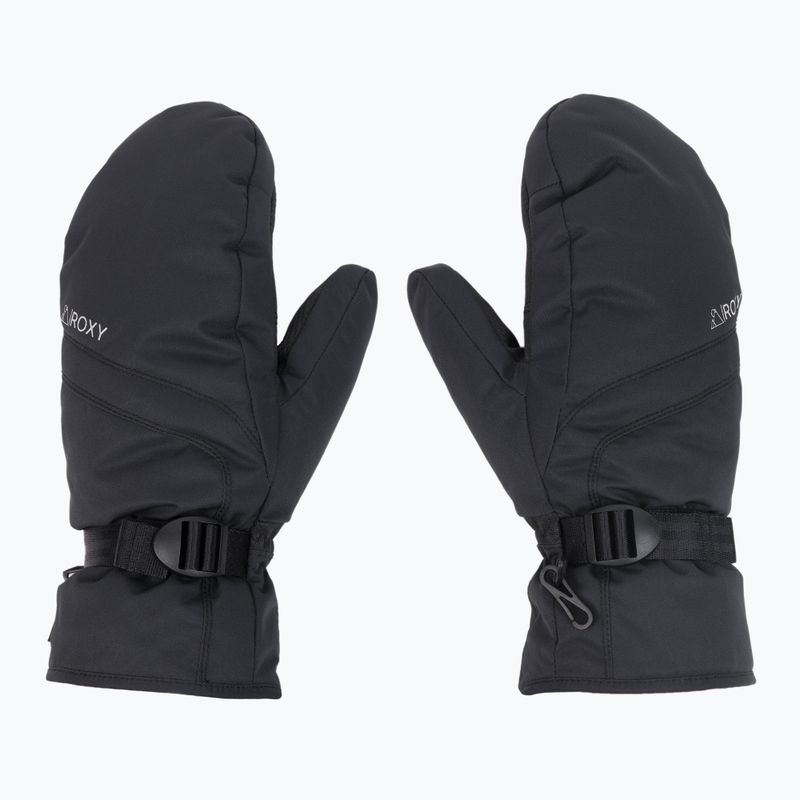 Women's snowboard gloves ROXY Gore Tex Fizz 2021 black 3