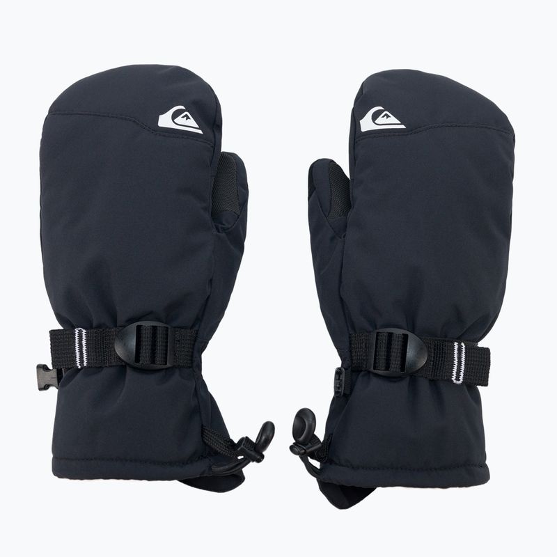 Quiksilver Mission Mitt children's snowboard gloves black EQBHN03036 3