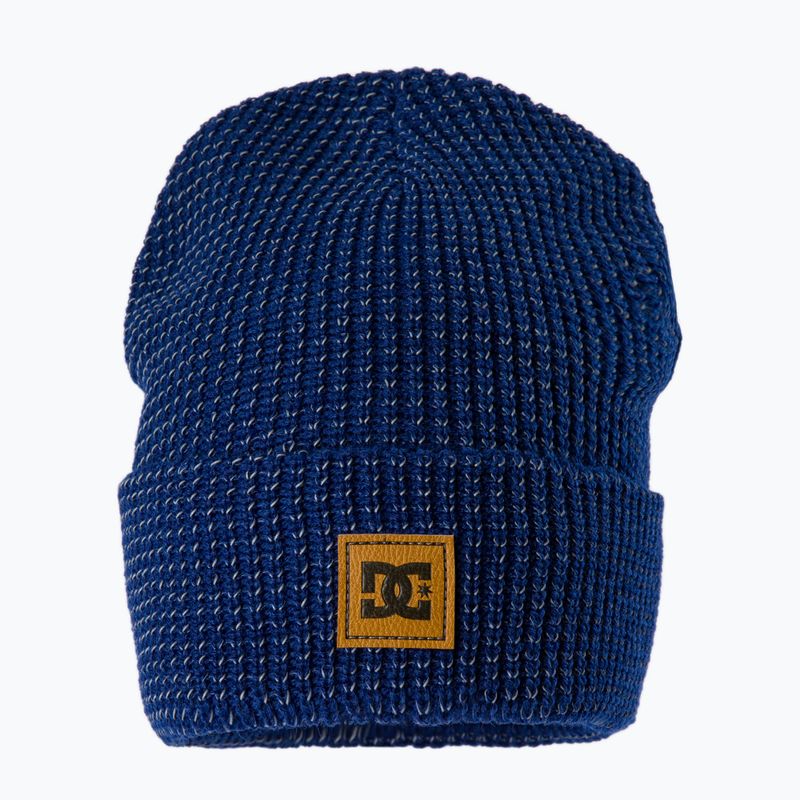 Men's winter beanie DC Sight blue print 2