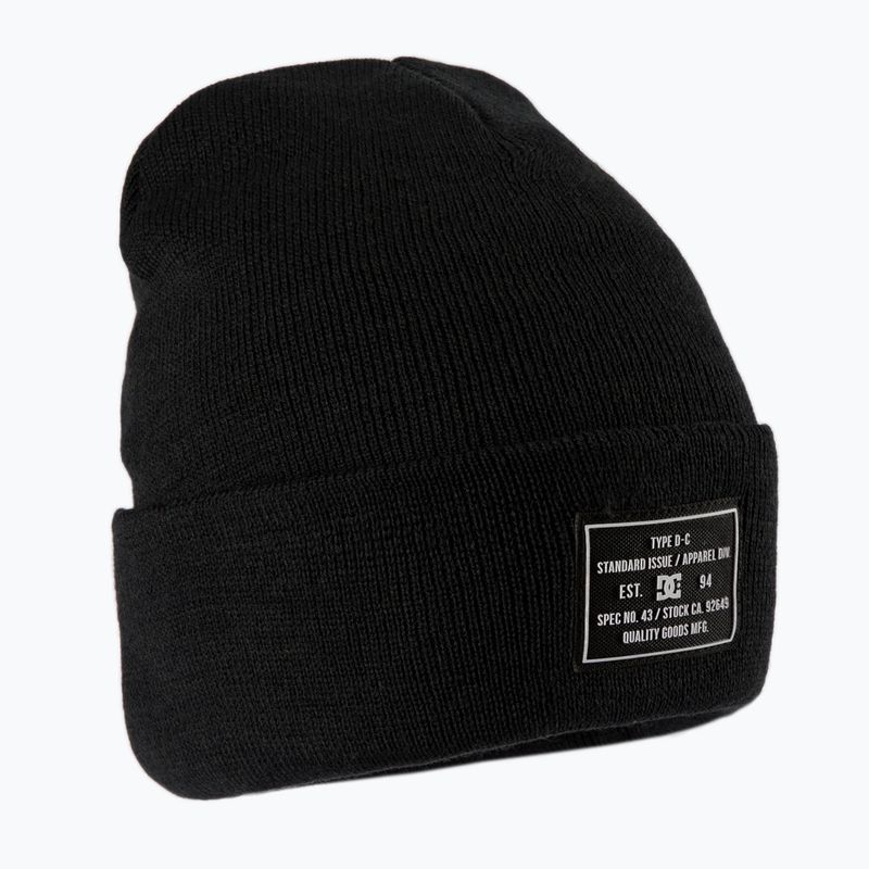 Men's winter beanie DC Label black