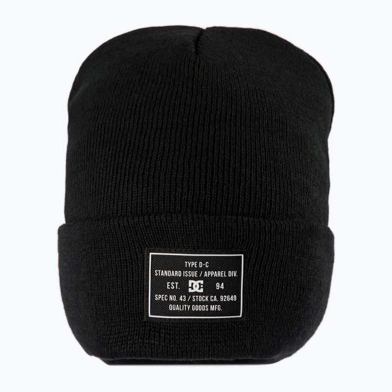 Men's winter beanie DC Label black 2