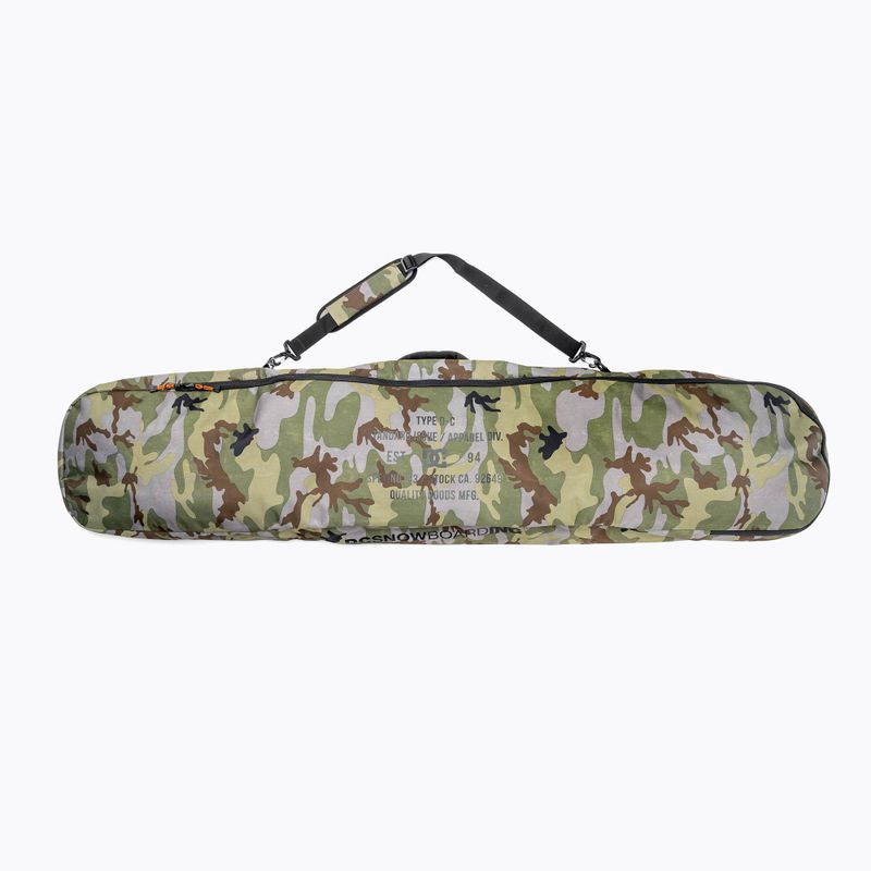 Snowboard cover DC Layover Sleeve Bag woodland camo castlerock