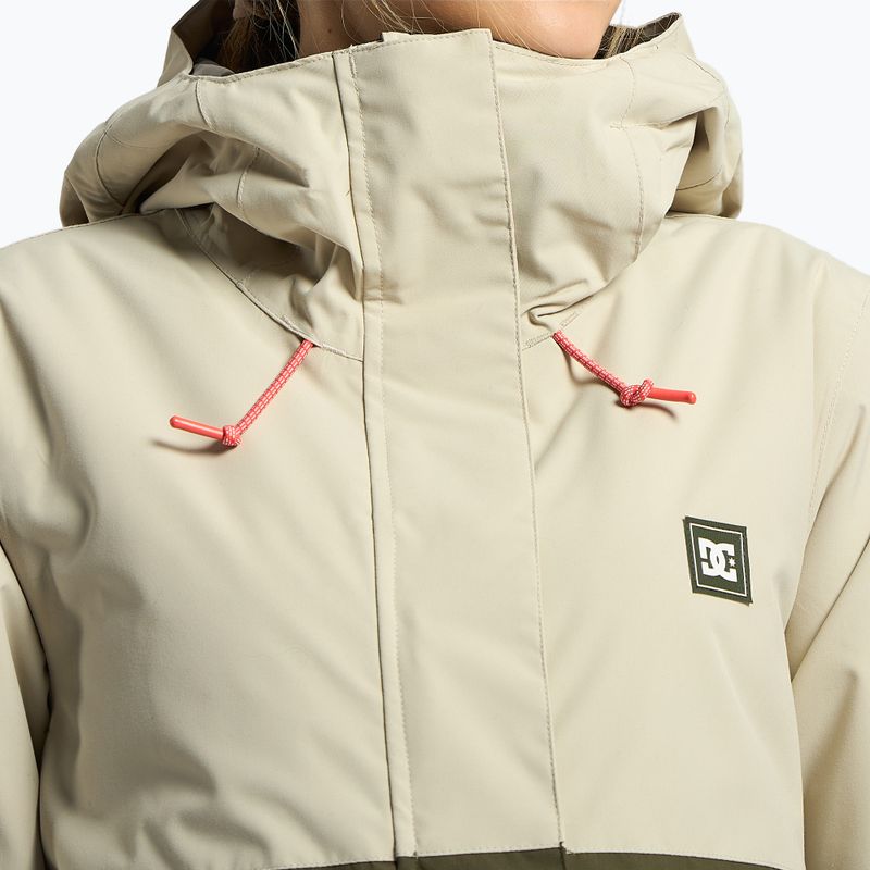 Women's snowboard jacket DC Cruiser overcast 6
