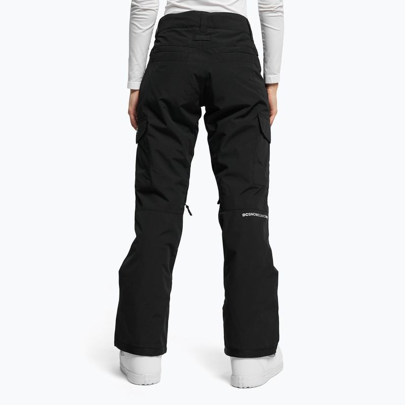 Women's snowboard trousers DC Nonchalant black 4