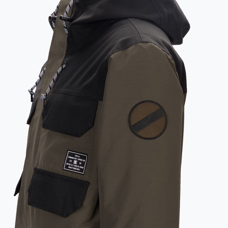 Men's snowboard jacket DC Haven wren 3
