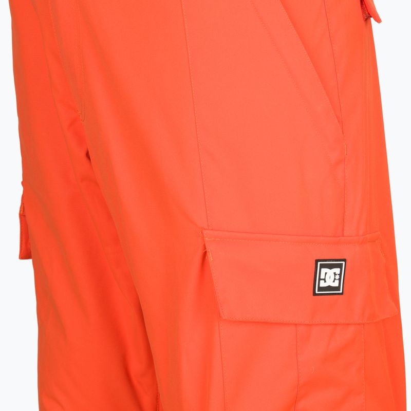 Men's snowboard trousers DC Banshee orangeade 5