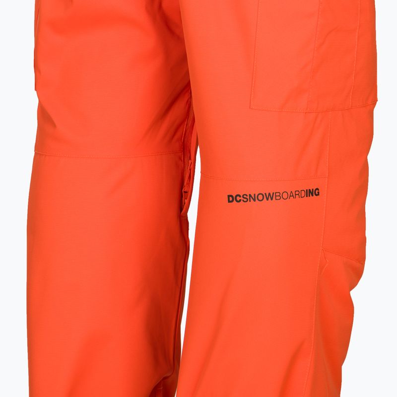 Men's snowboard trousers DC Banshee orangeade 6