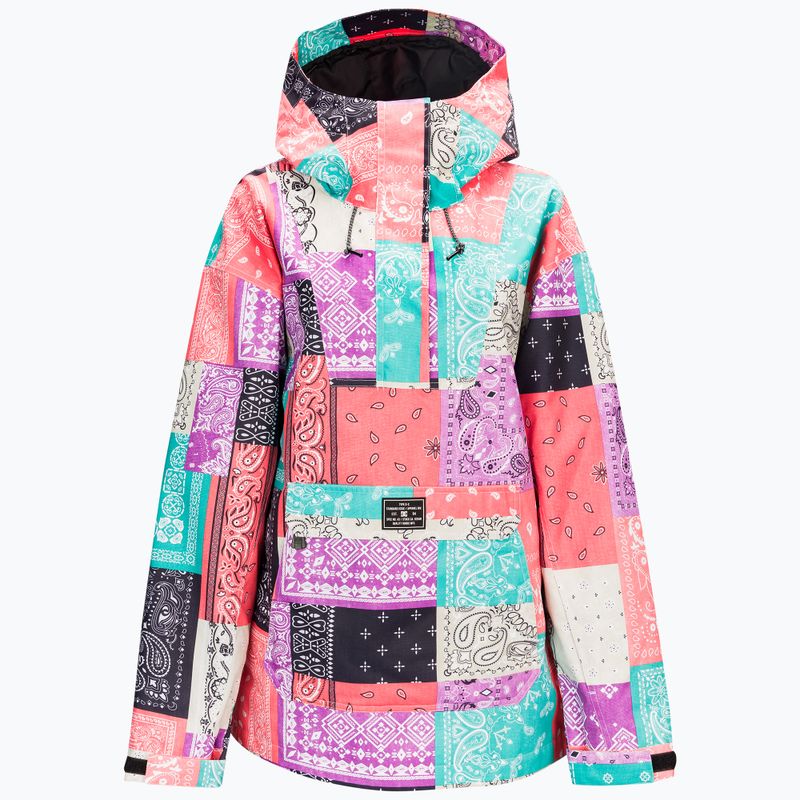 Women's snowboard jacket DC Savvy Anorak wmns/multi bandana