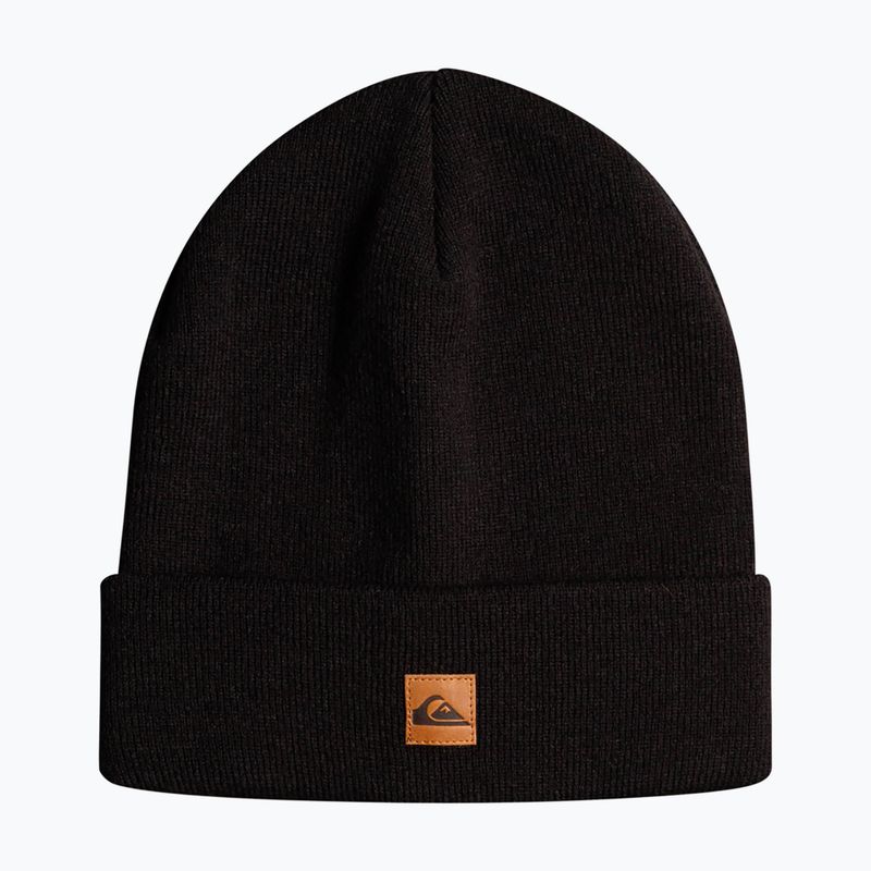 Men's Quiksilver Brigade Beanie snowboard cap true black 6