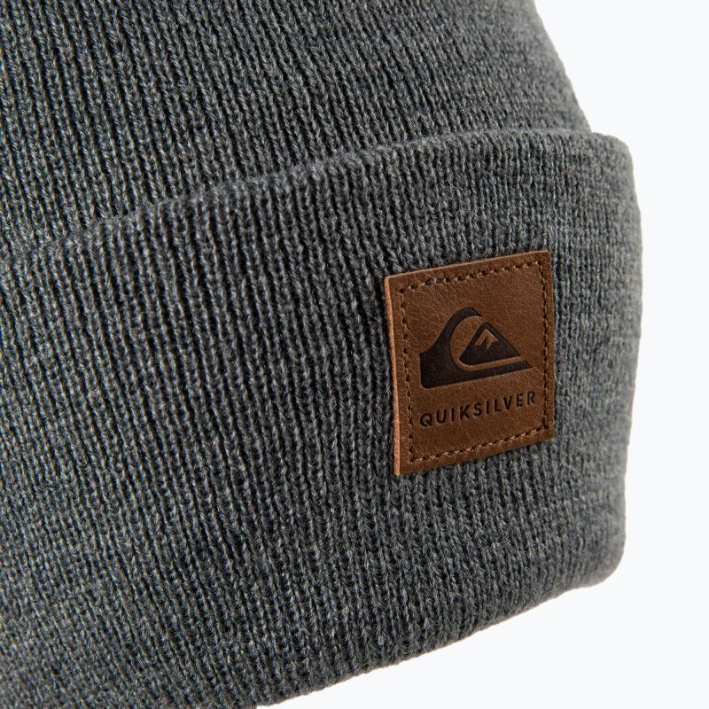 Quiksilver Brigade grey men's snowboard cap EQYHA03303 3