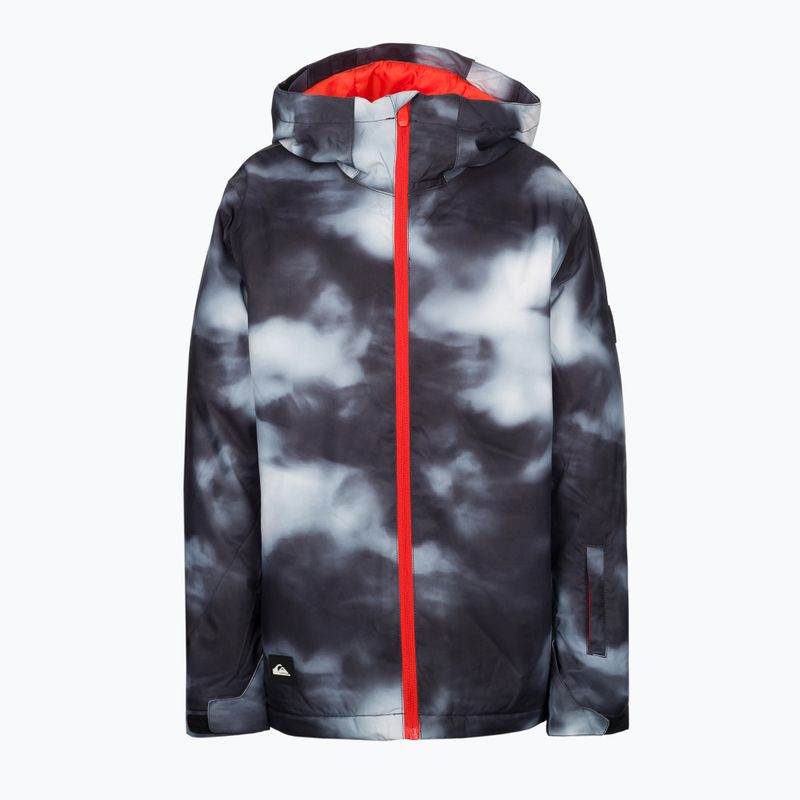 Quiksilver Mission Printed Children's Snowboard Jacket Black EQBTJ03148
