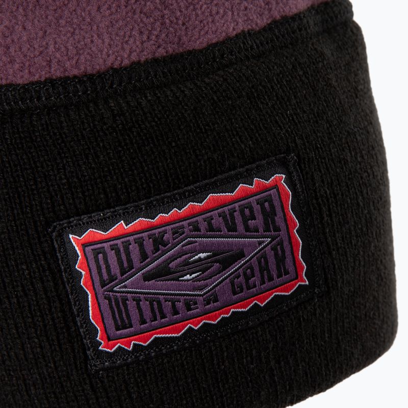Quiksilver men's Wintergear purple snowboard cap EQYHA03298 3