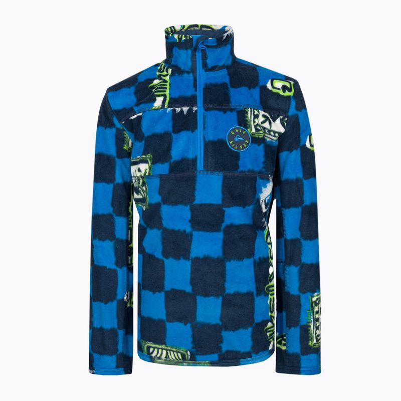 Quiksilver Aker Hz children's snowboard sweatshirt blue EQBFT03697