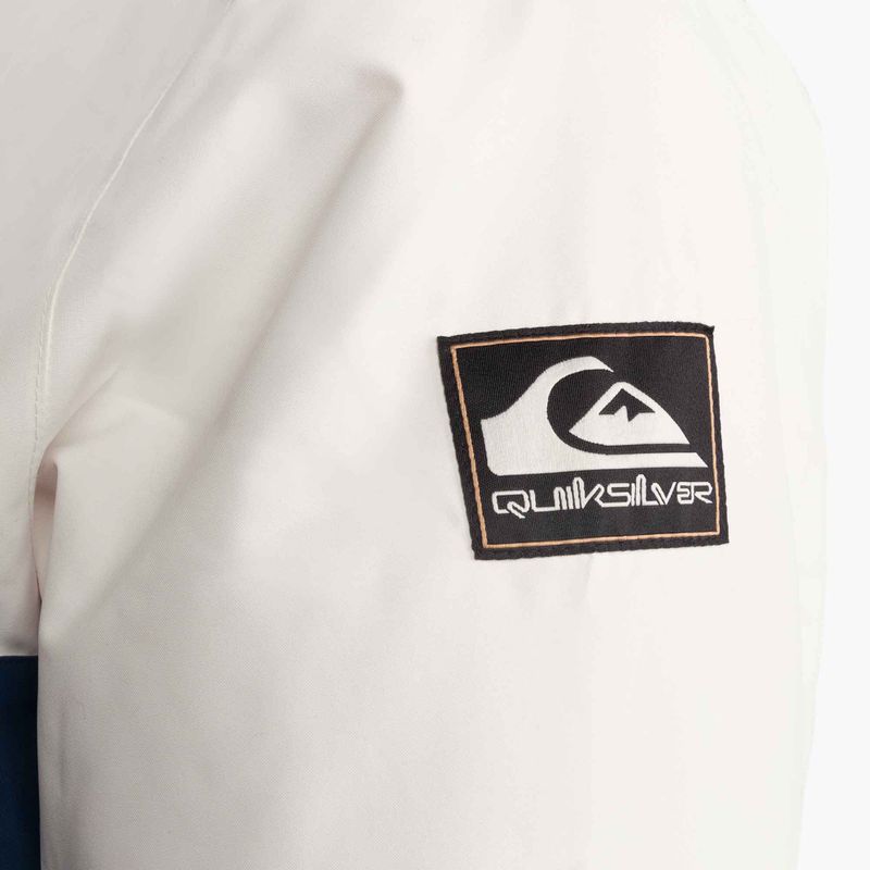 Quiksilver Steeze men's snowboard jacket white EQYTJ03334 4