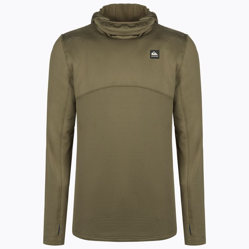 Quiksilver Steep Point men's snowboard sweatshirt green EQYFT04373