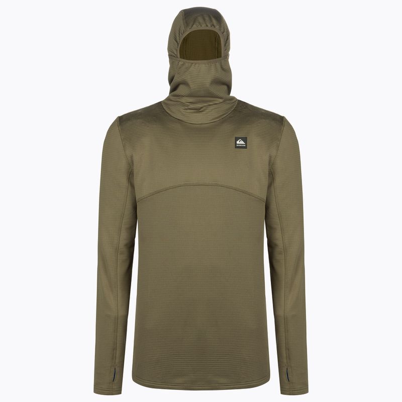 Quiksilver Steep Point men's snowboard sweatshirt green EQYFT04373 3