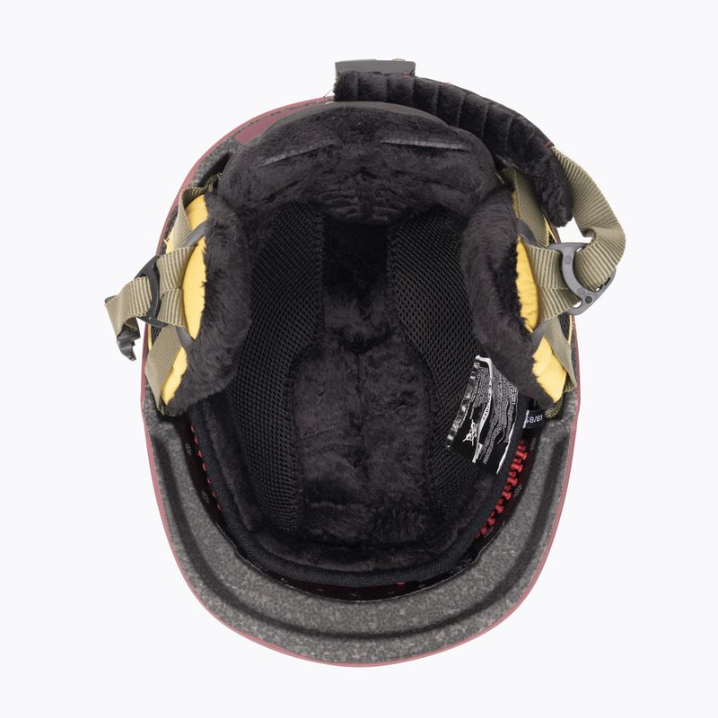 Quiksilver SKYLAB SRT M HLMT ski helmet maroon EQYTL03059-RRG0 5