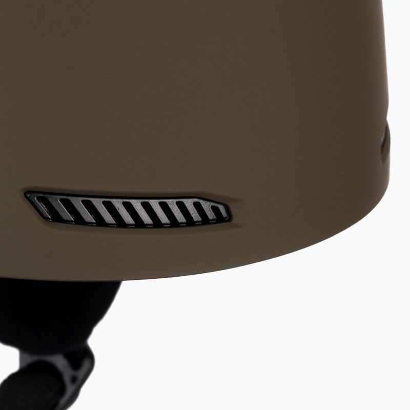 Quiksilver Lawson brown snowboard helmet EQYTL03053 6