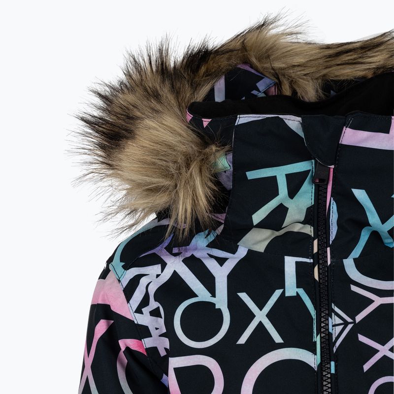 Children's snowboard jacket ROXY Jet Ski 2021 black 4