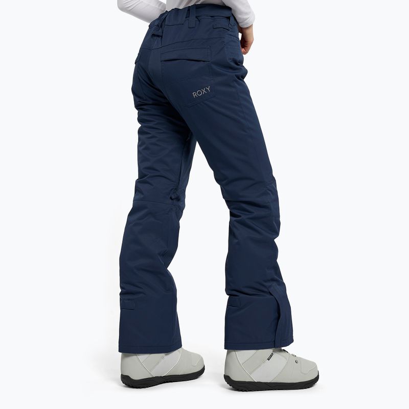 Women's snowboard trousers ROXY Backyard 2021 blue 3