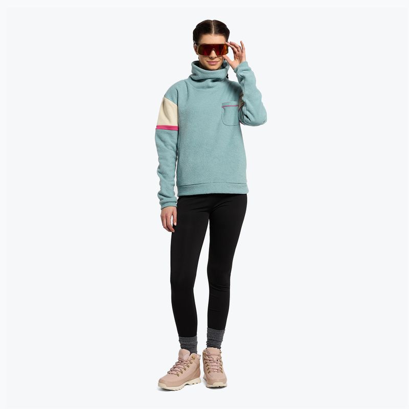 Women's snowboard sweatshirt ROXY Kirah 2021 blue 2
