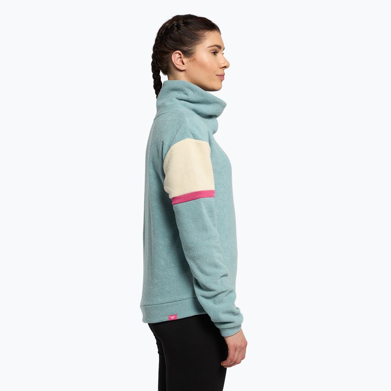 Women's snowboard sweatshirt ROXY Kirah 2021 blue 3