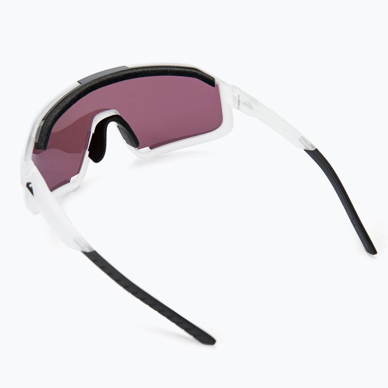 Quiksilver Slash+ matte crystal clear/ml blue cycling glasses EQYEY03158-XWWB 2