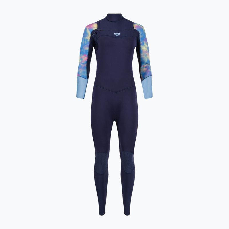 Women's wetsuit ROXY 4/3 Popsurf FZ GBS L/SL 2021 pale marigold dye vibes 2