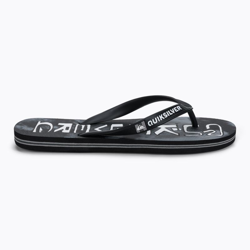 Men's flip flops Quiksilver Molokai Acid Drop black 2