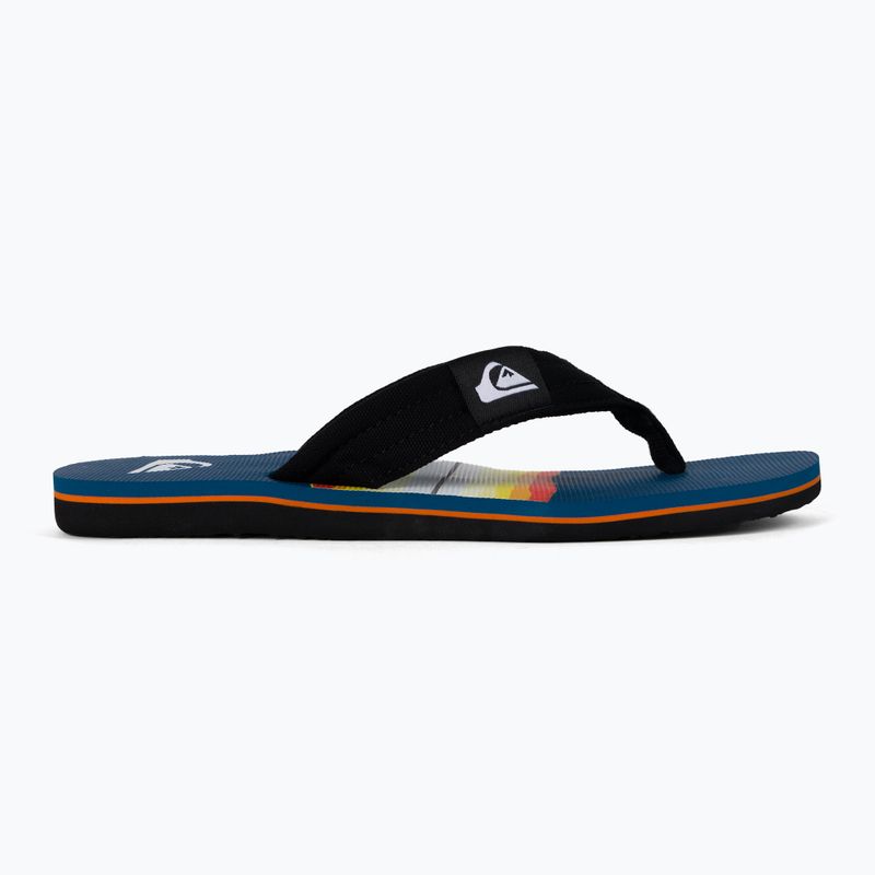 Men's flip flops Quiksilver Molokai Layback blue 2