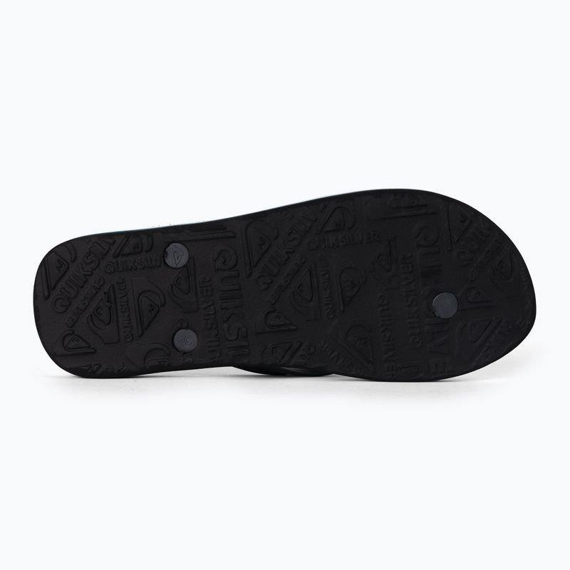 Men's flip flops Quiksilver Molokai Panel blue 4