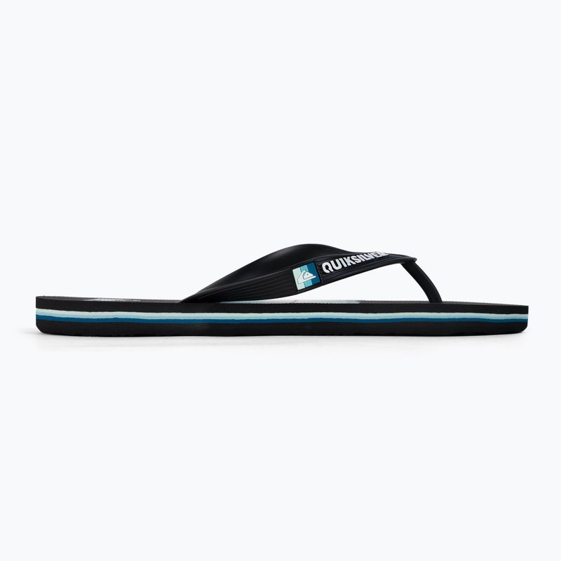 Men's flip flops Quiksilver Molokai Resin Tint black 2