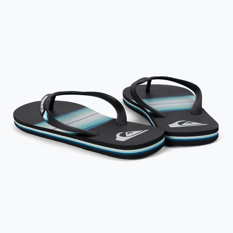 Men's flip flops Quiksilver Molokai Resin Tint black 3