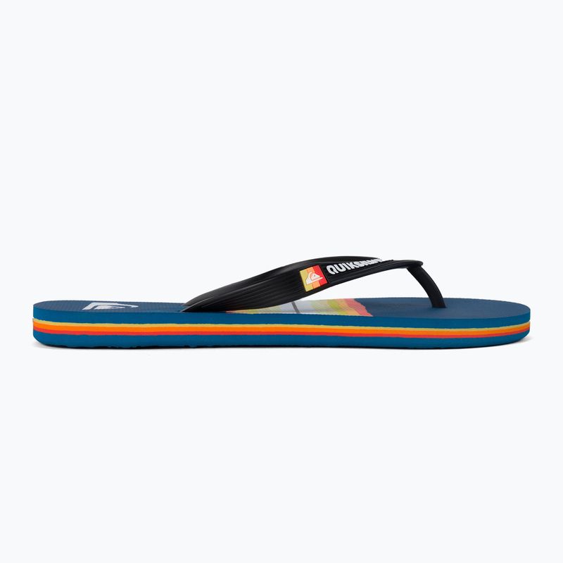 Men's flip flops Quiksilver Molokai Resin Tint blue 2