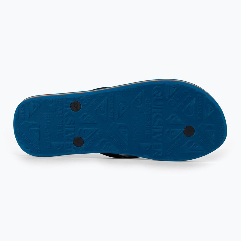 Men's flip flops Quiksilver Molokai Resin Tint blue 4