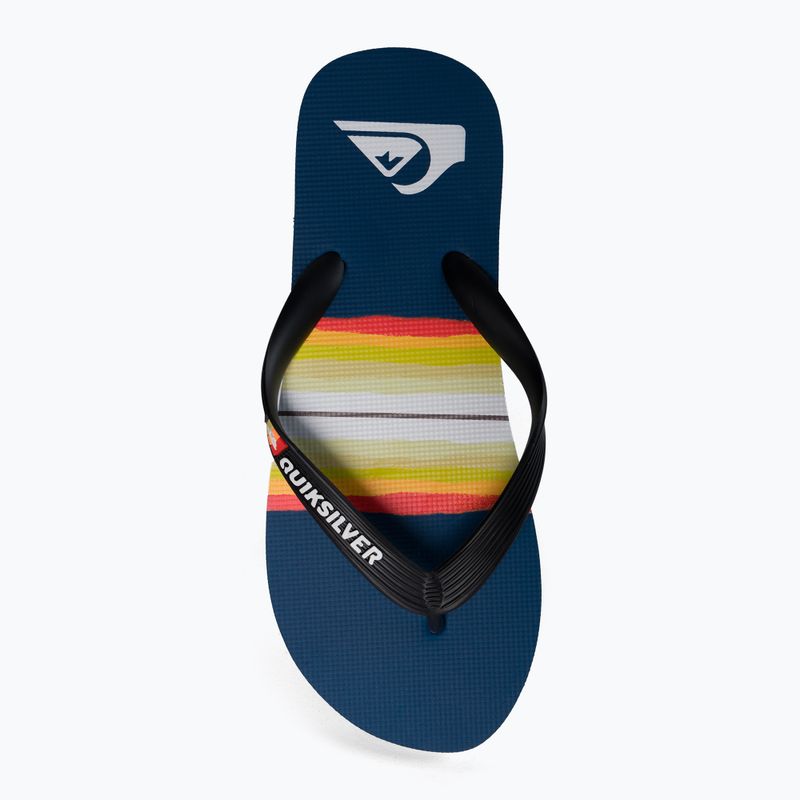 Men's flip flops Quiksilver Molokai Resin Tint blue 6