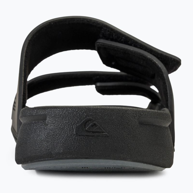 Quiksilver Rivi Double Adjust men's slides black/grey/black 6