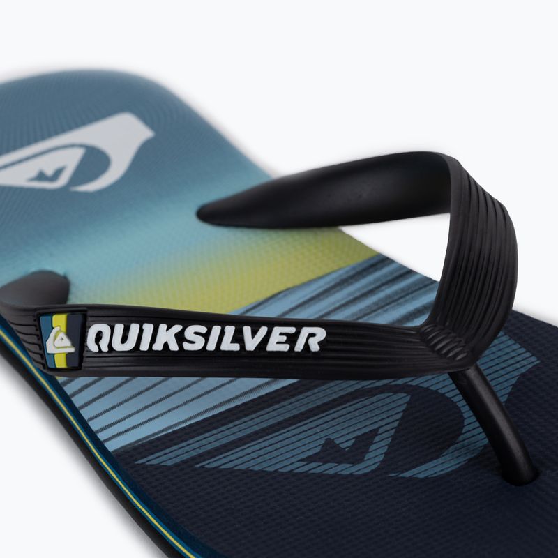 Men's flip flops Quiksilver Molokai Panel blue 1 7