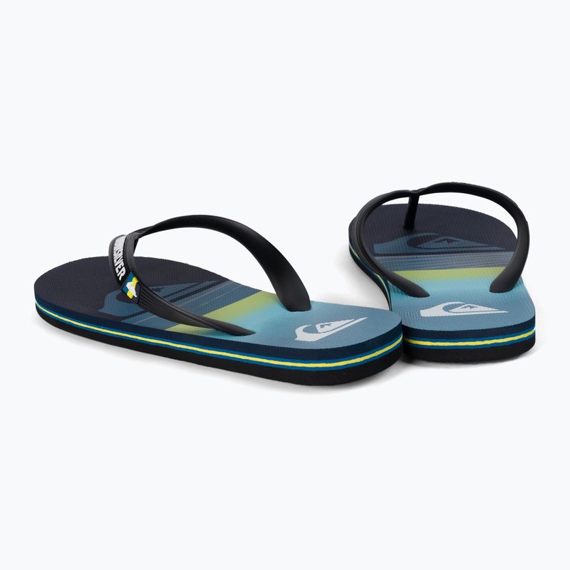 Children's flip flops Quiksilver Molokai Art B blue 1 3