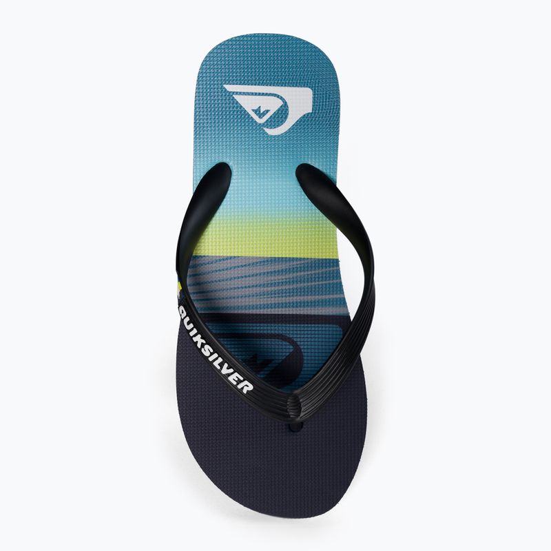 Children's flip flops Quiksilver Molokai Art B blue 1 6