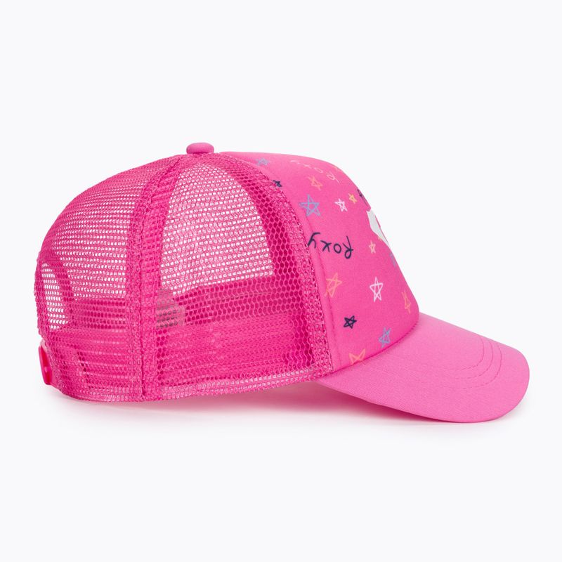 Children's baseball cap ROXY Sweet Emotions Trucker Cap 2021 pink guava star dance 3