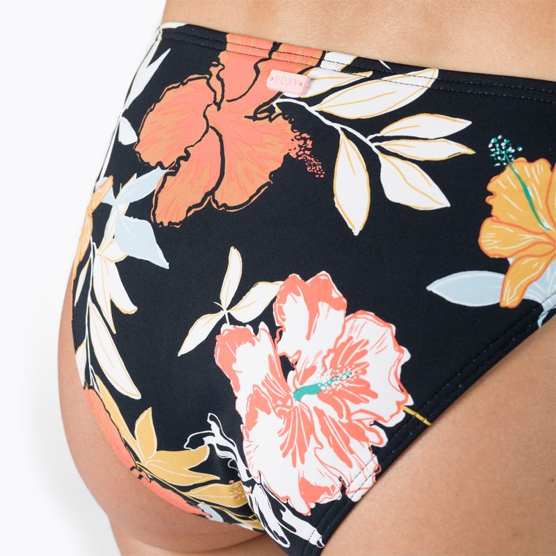 Swimsuit bottoms ROXY Beach Classics Tie Side 2021 anthracite/island vibes 4