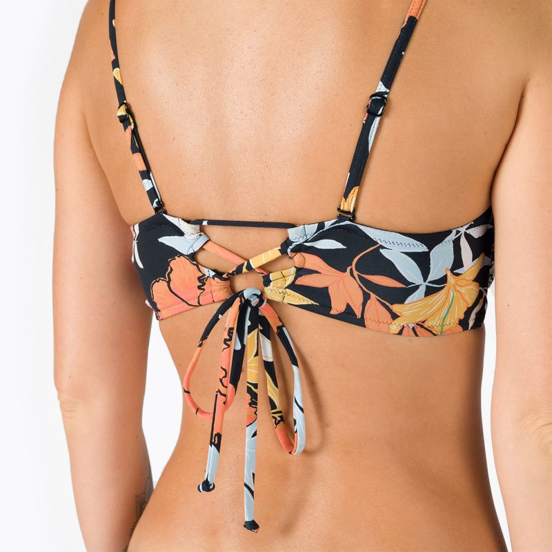 Swimsuit top ROXY Beach Classics Moulded Bandeau 2021 anthracite/island vibes 5