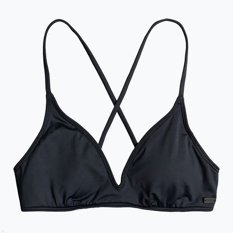 ROXY Beach Classics Tri anthracite swimsuit top 2