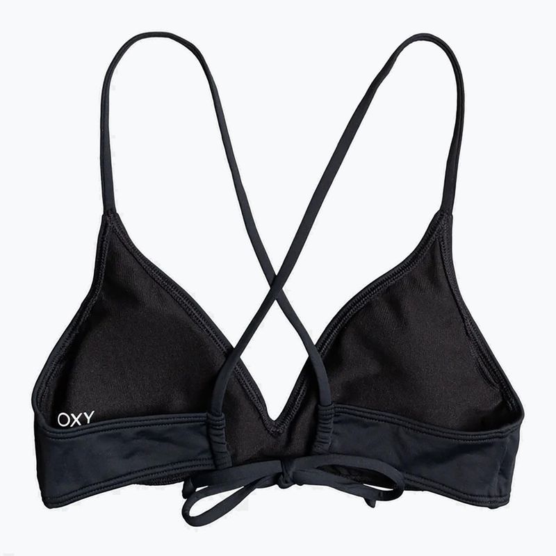 ROXY Beach Classics Tri anthracite swimsuit top 3