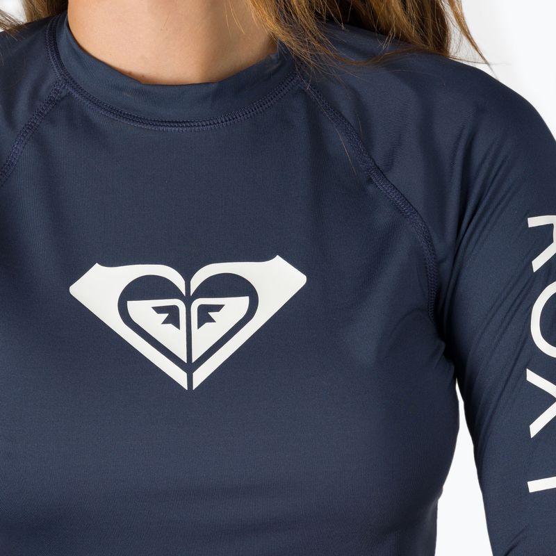 Women's swimming longsleeve ROXY Whole Hearted 2021 mood indigo 4