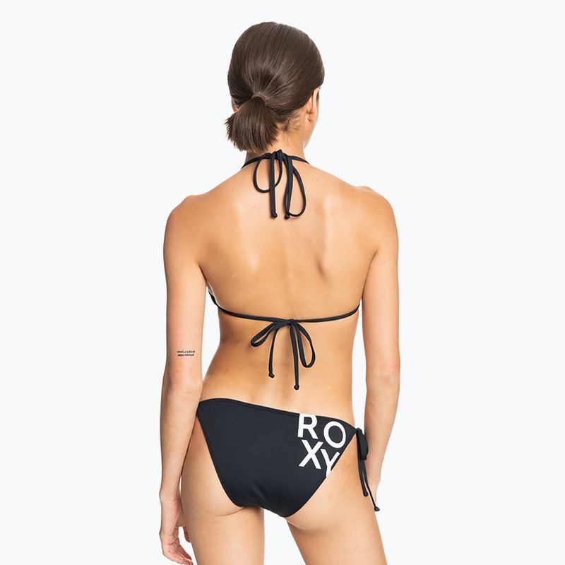 Women's two-piece swimsuit ROXY Beach Classics Tie Side anthracite 4